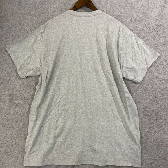 NWOT Lands' End Men's XXL Gray Heather Crewneck T-Shirt Cotton Casual Wear - Picture 3 of 8